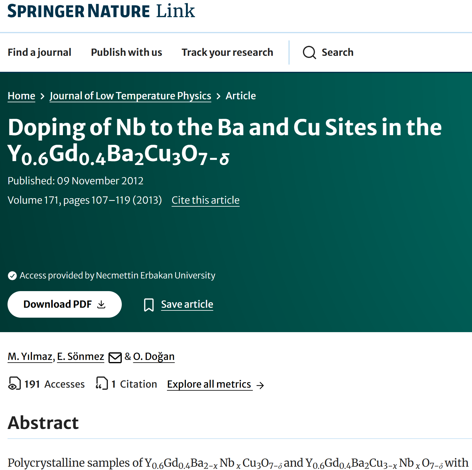 Doping of Nb to the Ba and Cu Sites in the Y0.6Gd0.4Ba2Cu3O7−δ